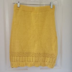 NWOT asos crop top and skirt set